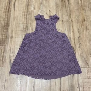 Mauve Hollister Halter Tank